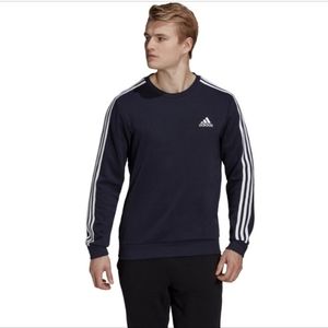 Adidas Essentials French Terry 3S Sweatshirt- L